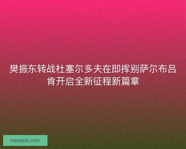 樊振东转战杜塞尔多夫在即挥别萨尔布吕肯开启全新征程新篇章